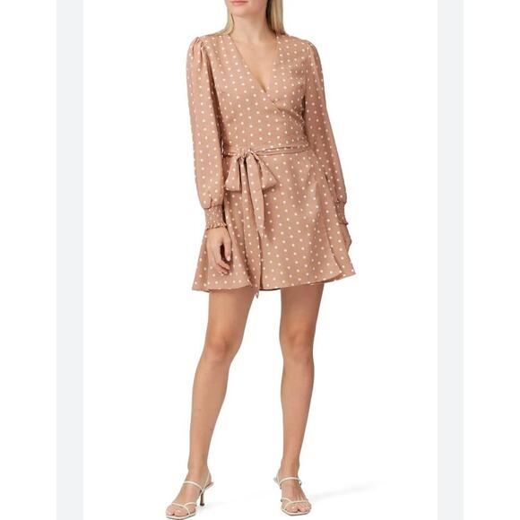 RTR The Jetset Diaries High Hopes Mini Wrap Dress size Small - Picture 1 of 5